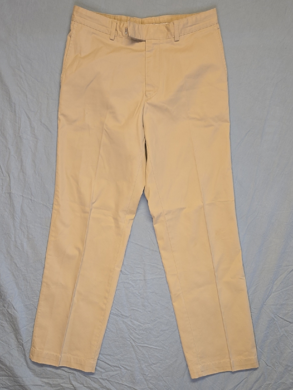 Hugo Boss Tan Cream Chino Straight Leg Dress Pants Vintage Y2K